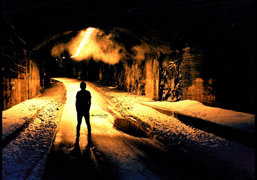 Silhouette in Darkness